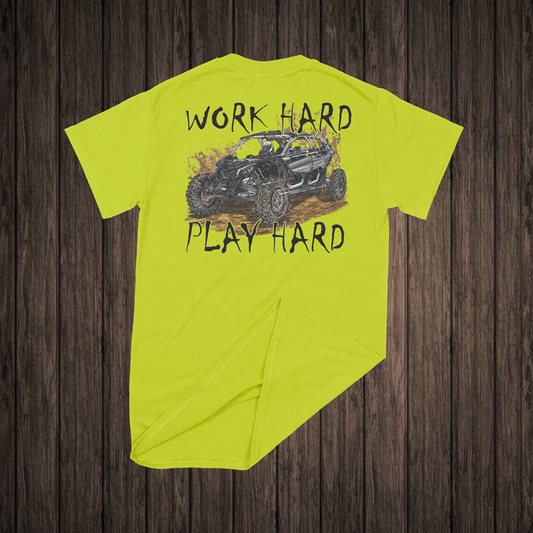 Work Hard Play Hard Short Sleeve T-Shirt